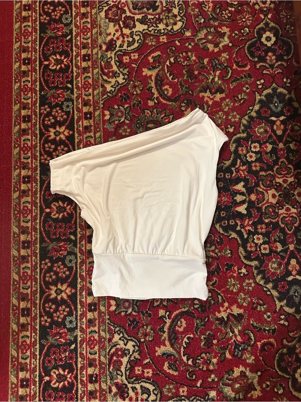 White Off the Shoulder Women’s Top